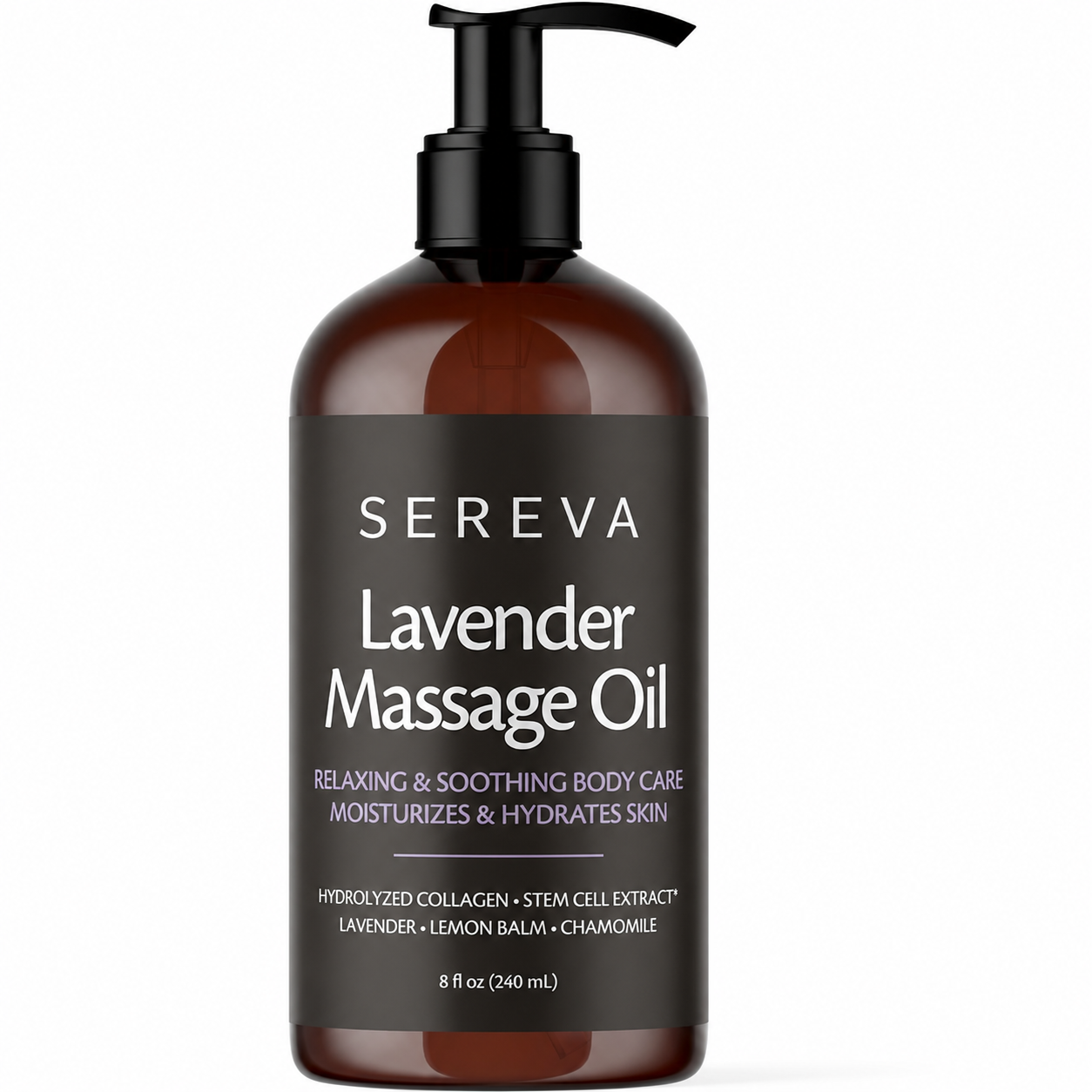 Sereva Facial Massage Oil Bottle